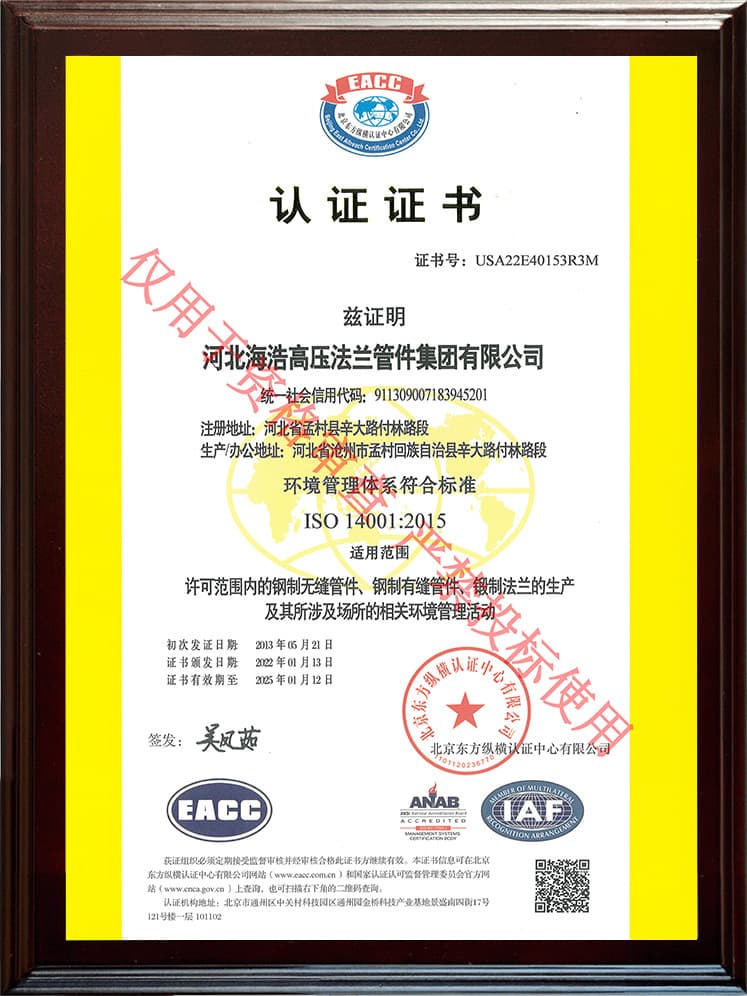 ISO 14001 الإدارة البيئية (الصينية)